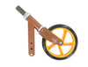 Space Scooter (x580) - Vorderradgabel mit Headset und Vorderrad (Kupfer / Orange)