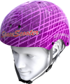 Space Scooter Helm Pink