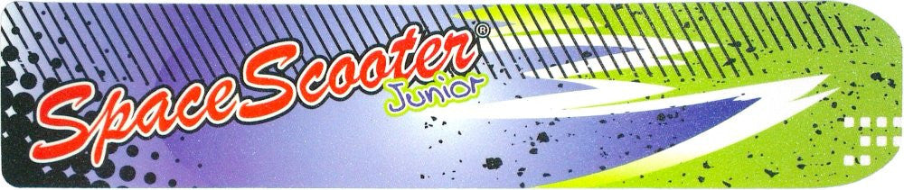 Space Scooter Junior (X360) - Grip Sticker - Green / Blue